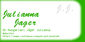 julianna jager business card