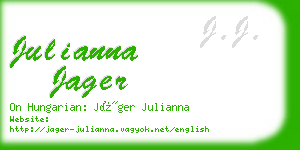julianna jager business card